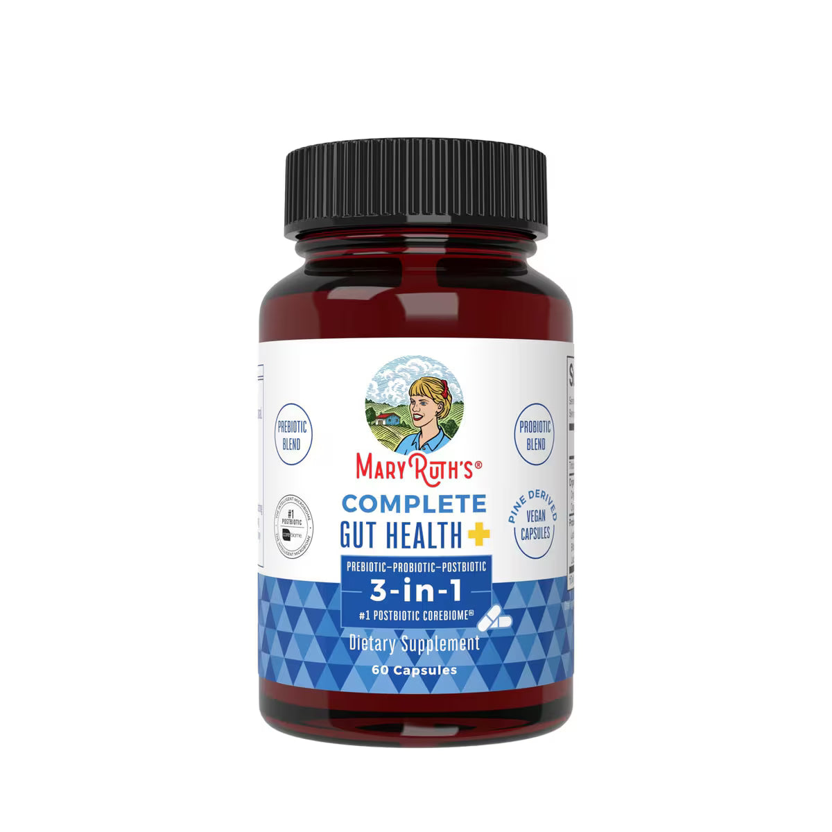 Complete Gut Health+ 3-in-1 Pre, Pro, and Postbiotic, 30 Servings