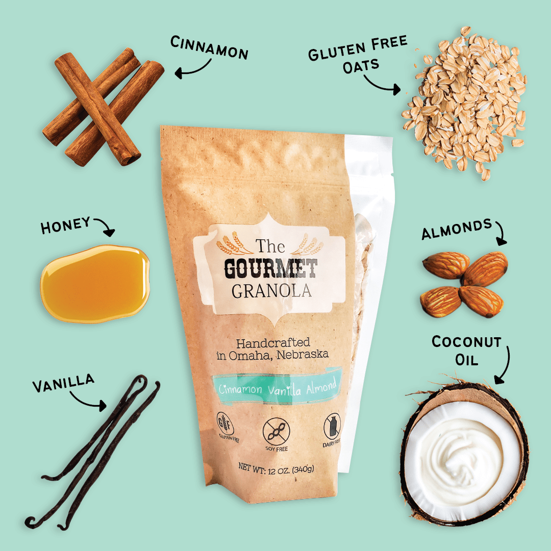 Cinnamon Vanilla Almond Granola