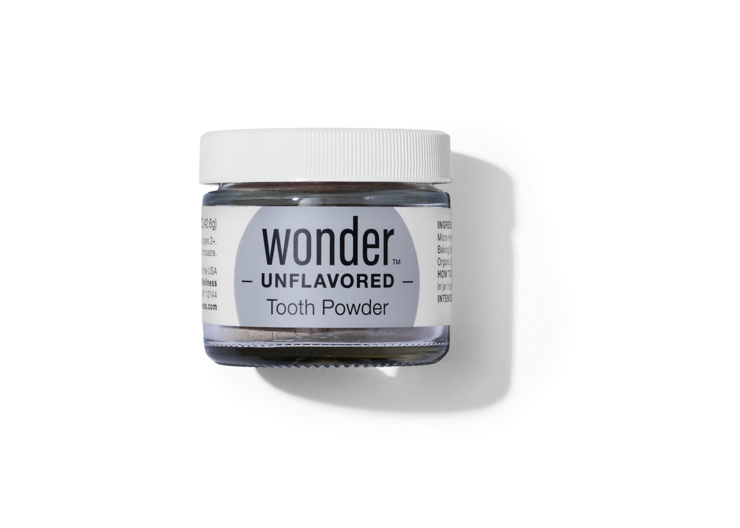 Unflavored Tooth Powder