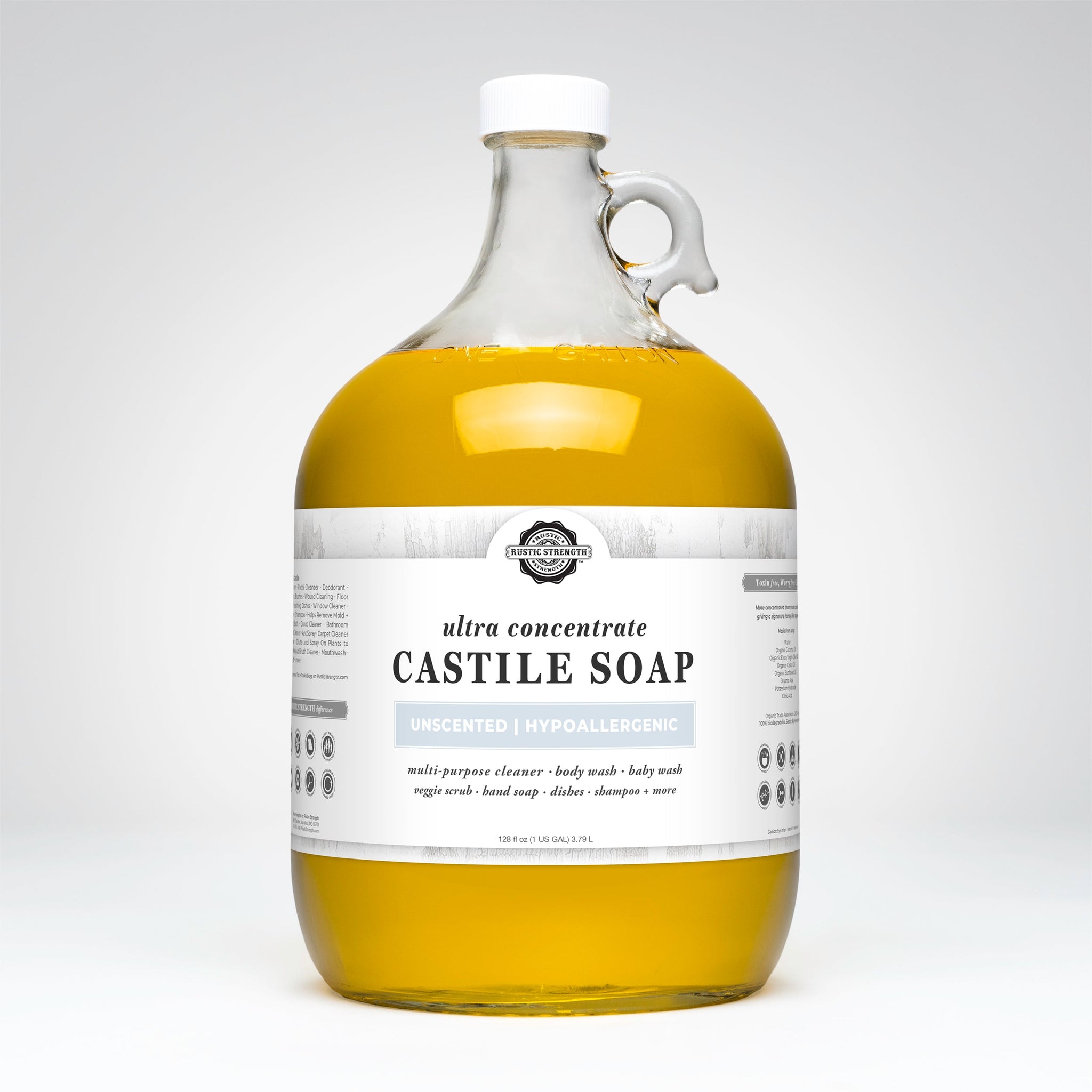 Castile Soap - Ultra Concentrate | Unscented