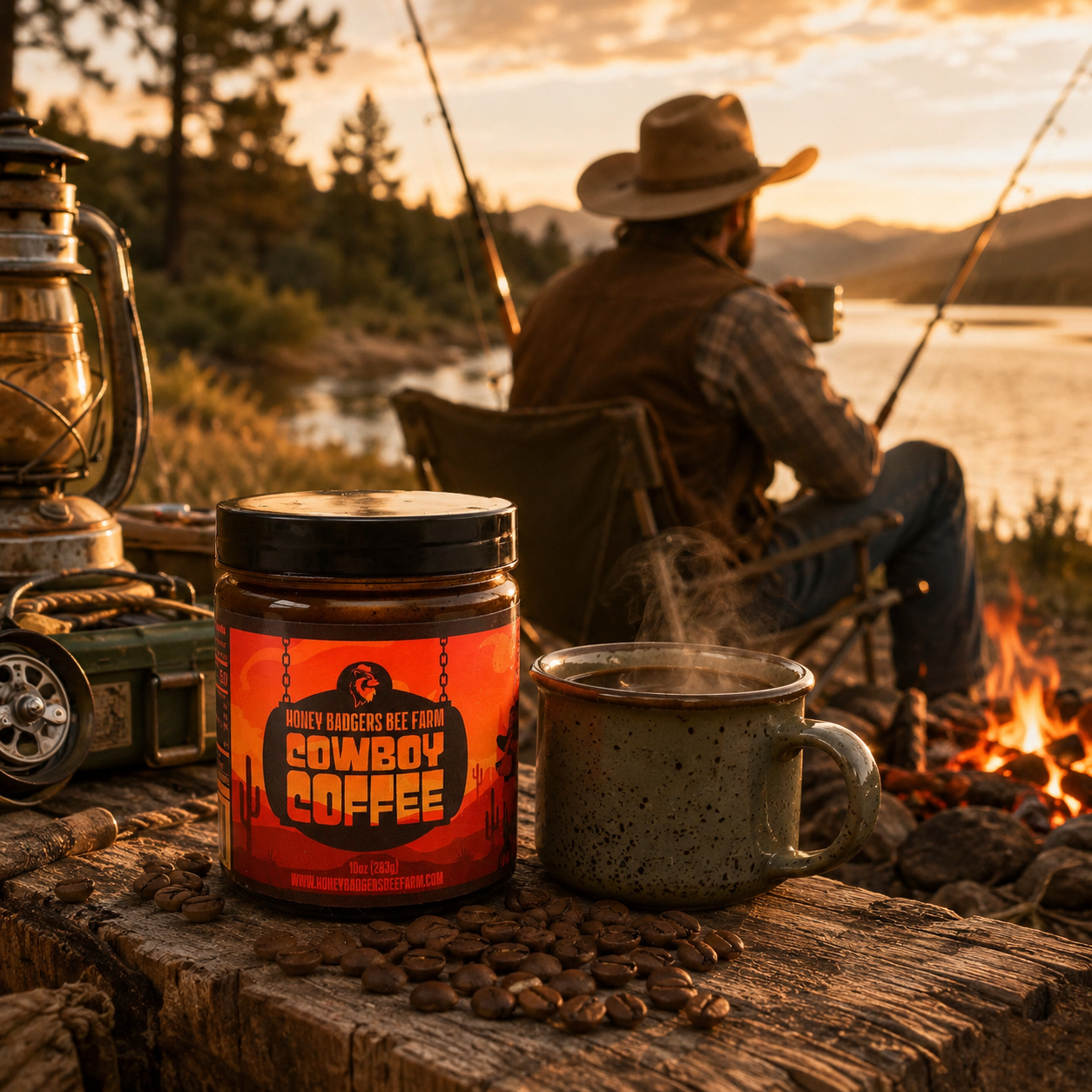 Cowboy Coffee - Instant Honey Coffee