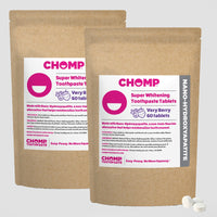 Super Whitening Very Berry NHAP Toothpaste Tablets Refill