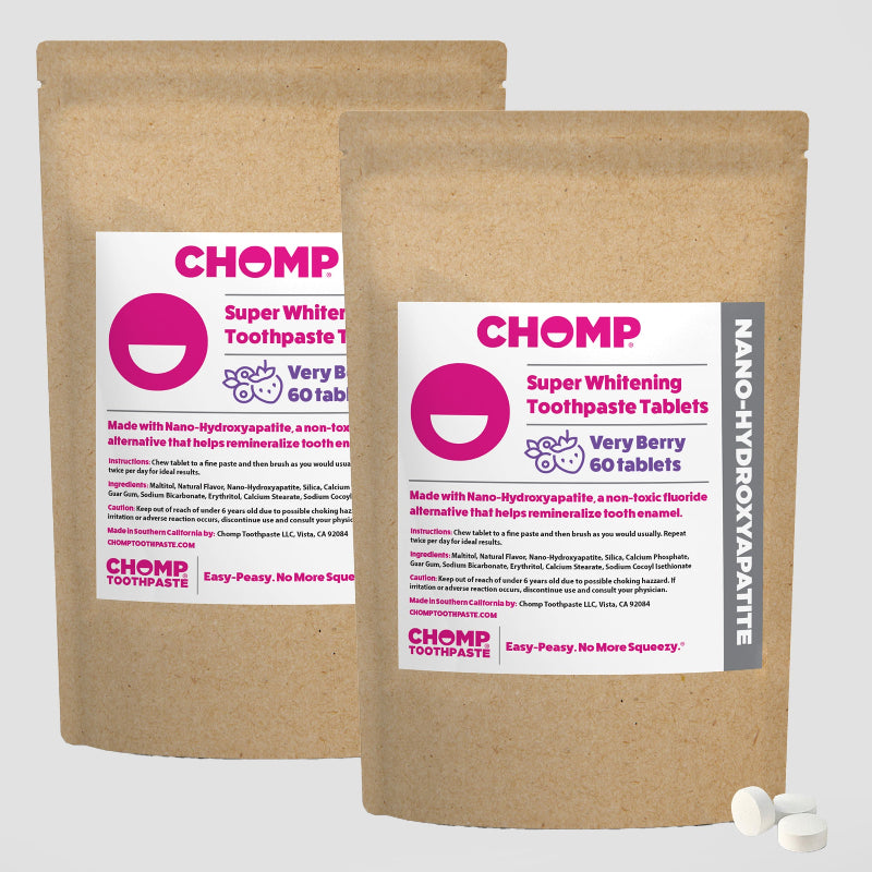 Super Whitening Very Berry NHAP Toothpaste Tablets Refill