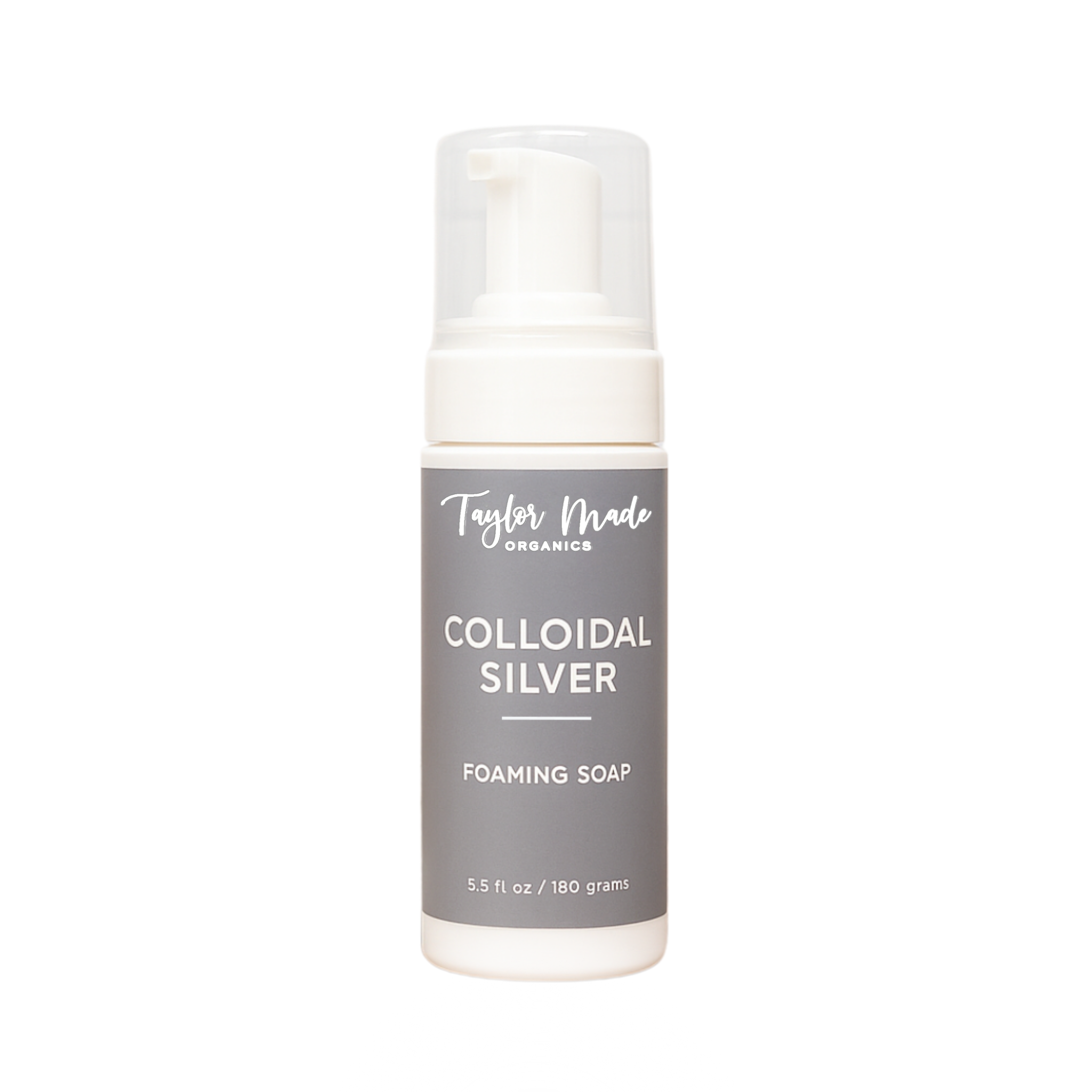 Colloidal Silver Organic Foaming Soap