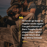 Conquer Lightweight 14" OTC Alpaca Sock