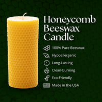 Beeswax Honeycomb Candle