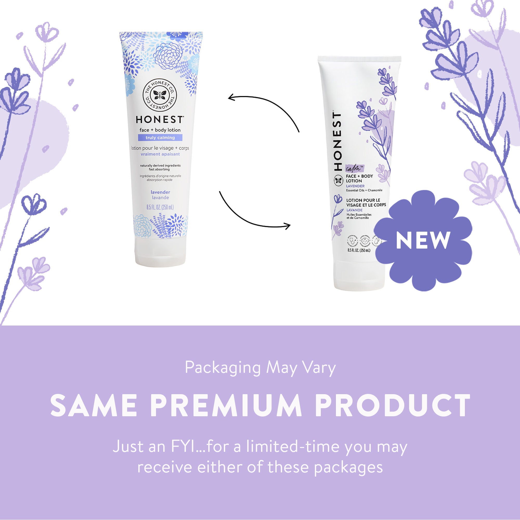 Calm Lavender Face + Body Lotion
