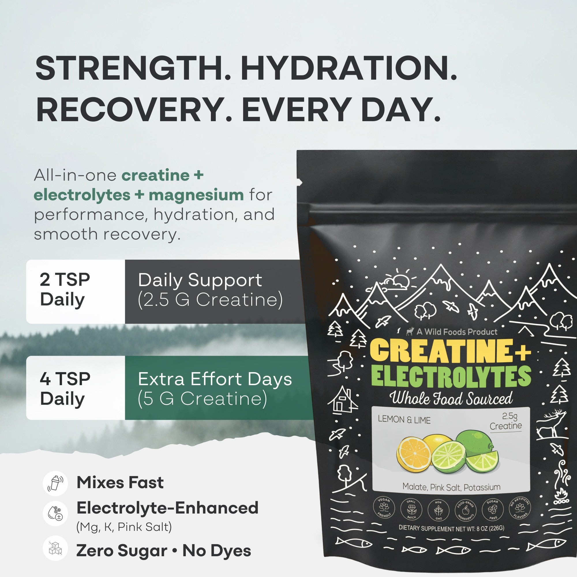 Wild Creatine + Electrolytes