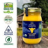 Organic Grass-Fed Cultured Ghee