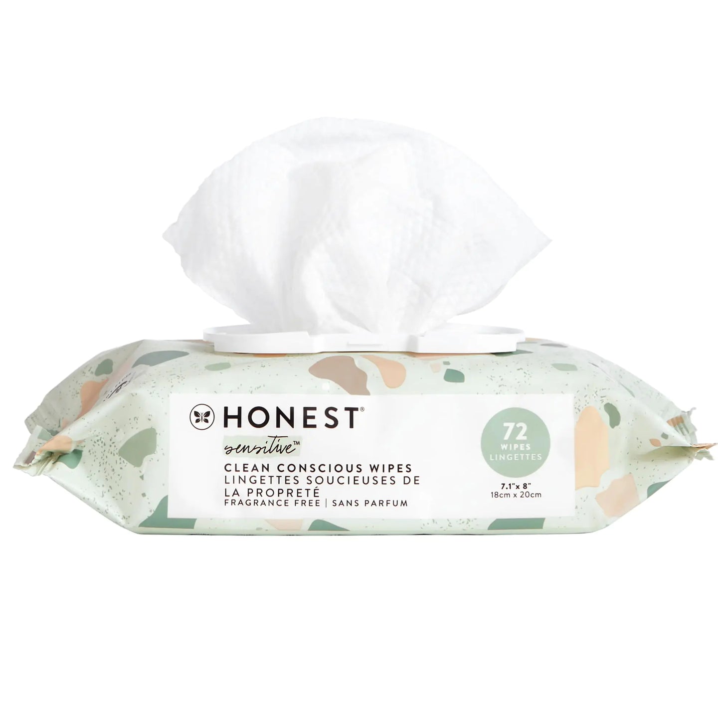 Unscented Clean Conscious Wipes, Geo Mood, 72ct