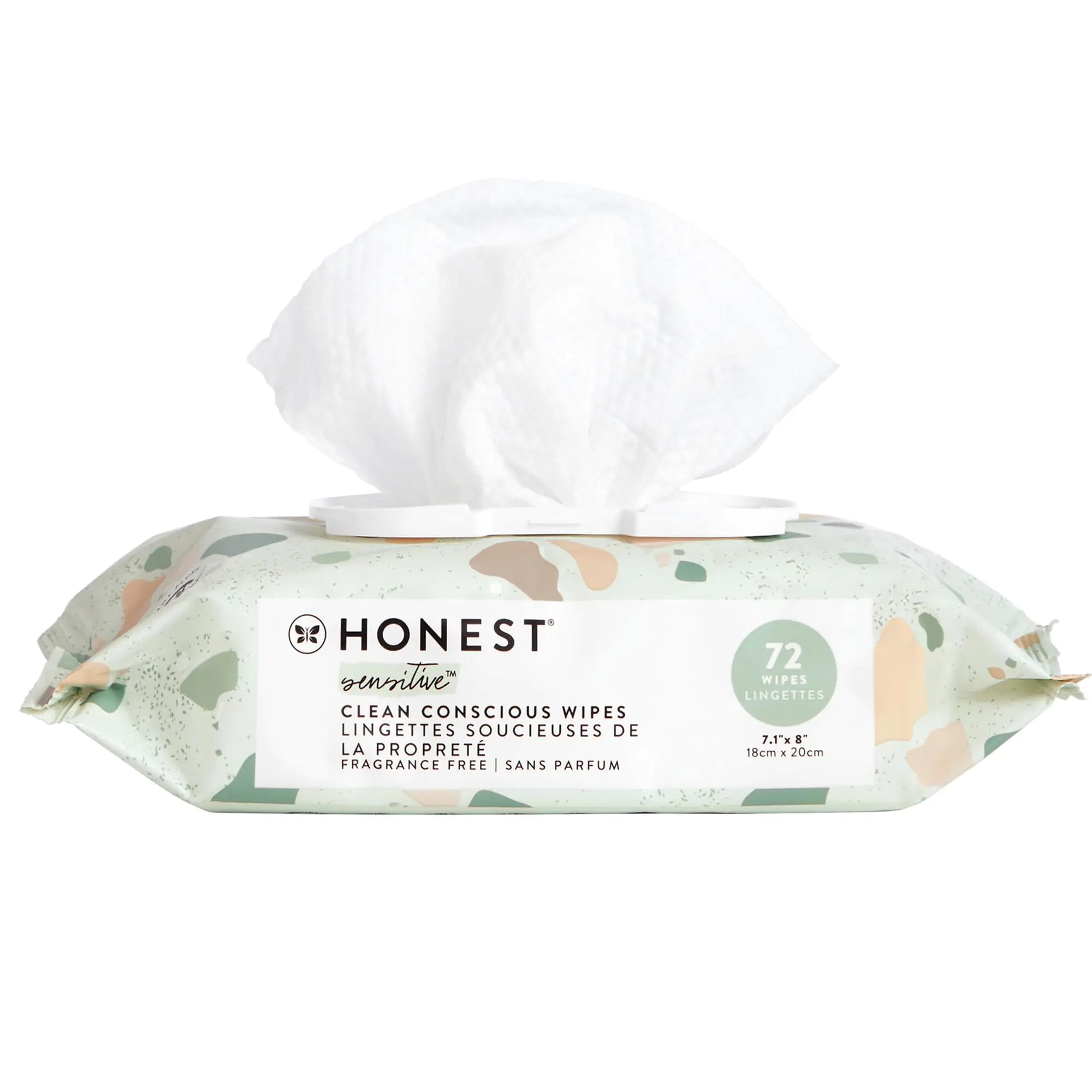 Unscented Clean Conscious Wipes, Geo Mood, 72ct