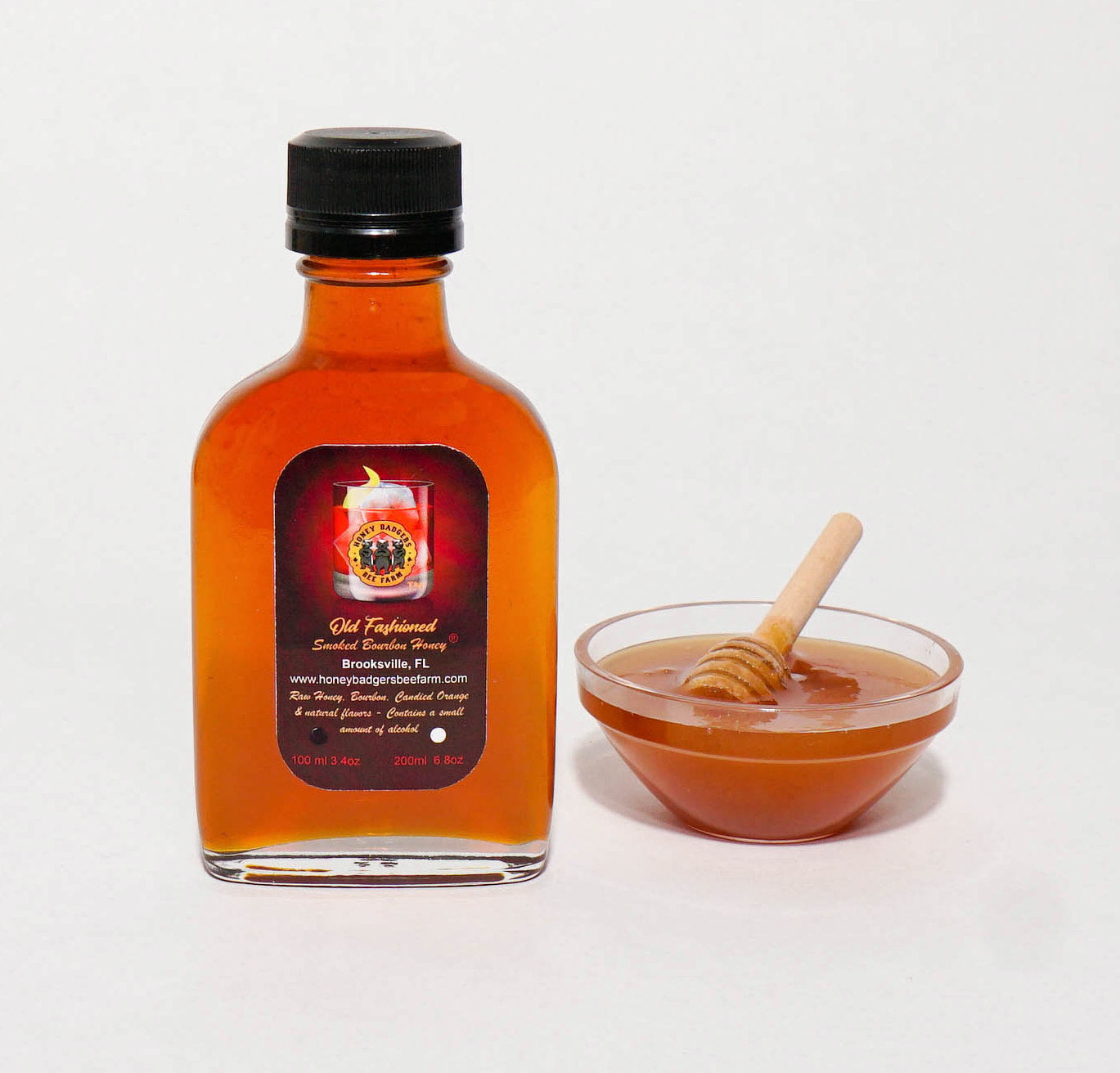 Old Fashion Smoked Bourbon Honey