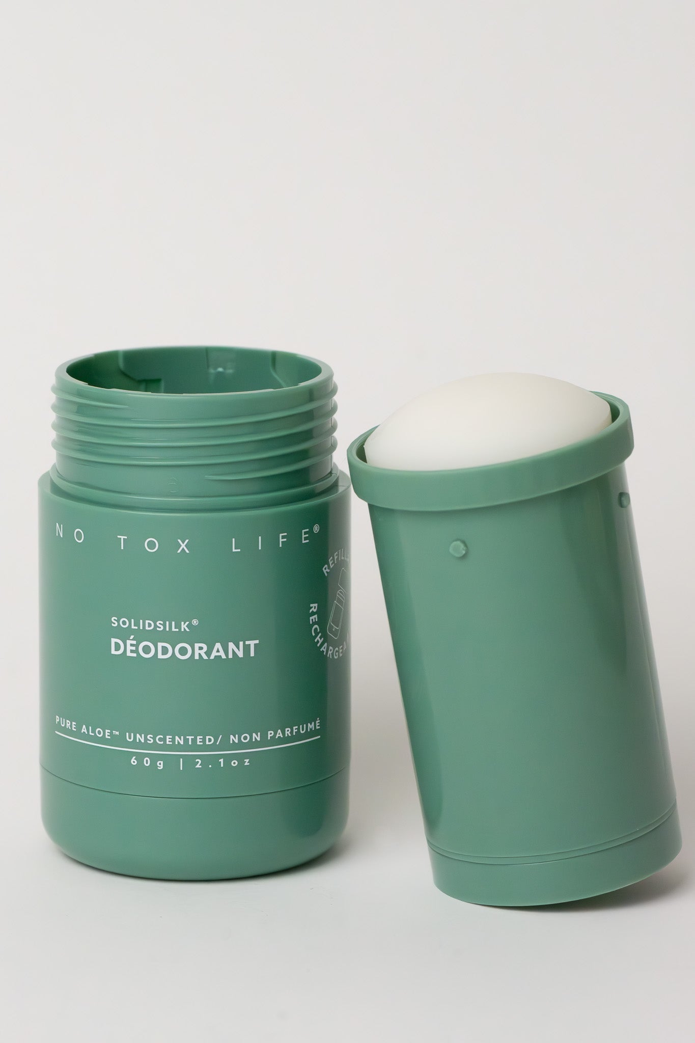 SOLIDSILK® Deodorant (Pure Aloe Fragrance-Free) - Extra Strength