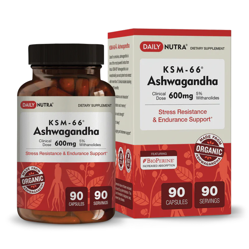Daily Nutra KSM-66 Ashwagandha – Stress Relief & Relaxation