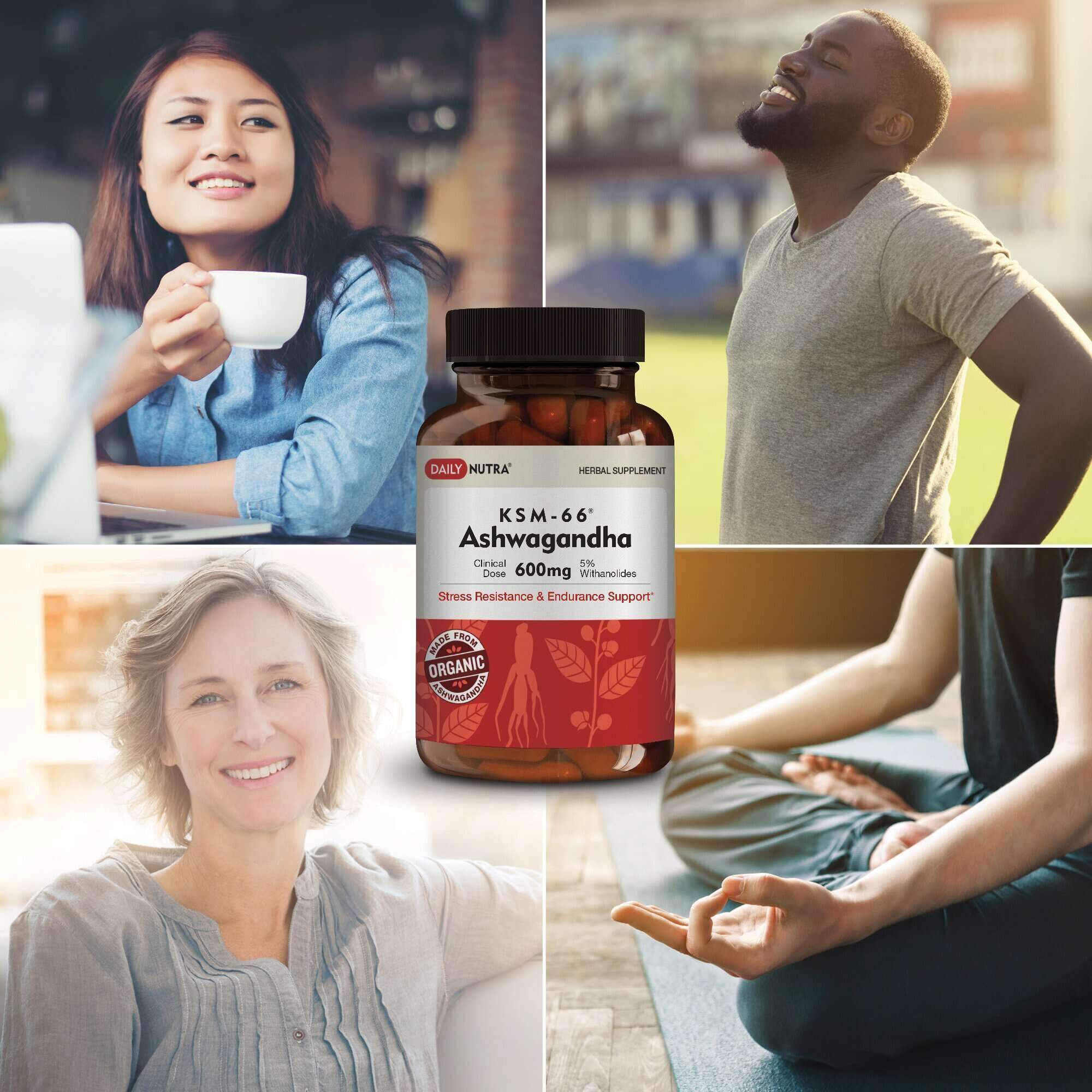 Daily Nutra KSM-66 Ashwagandha – Stress Relief & Relaxation