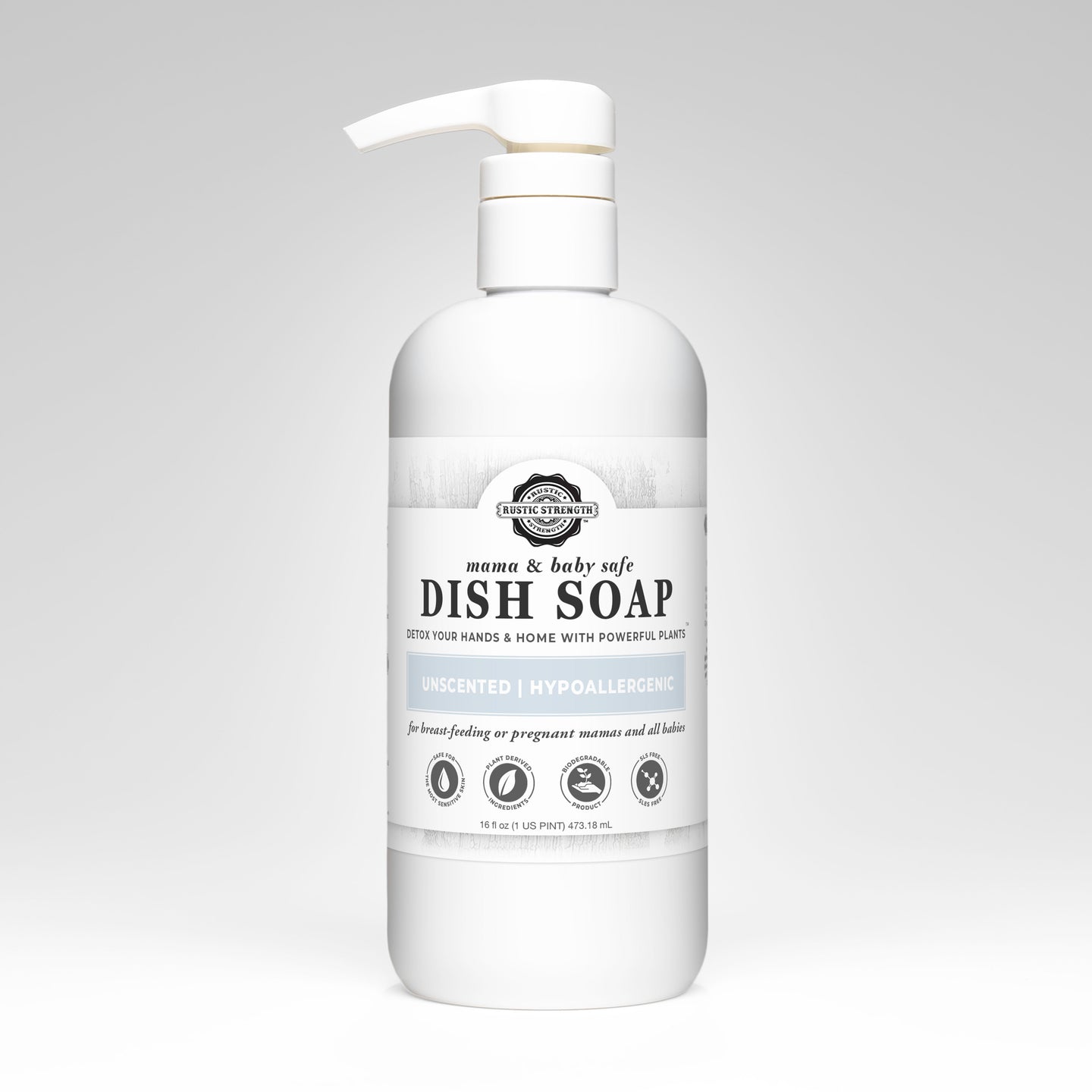 Dish Soap | Mama + Baby Safe - Unscented