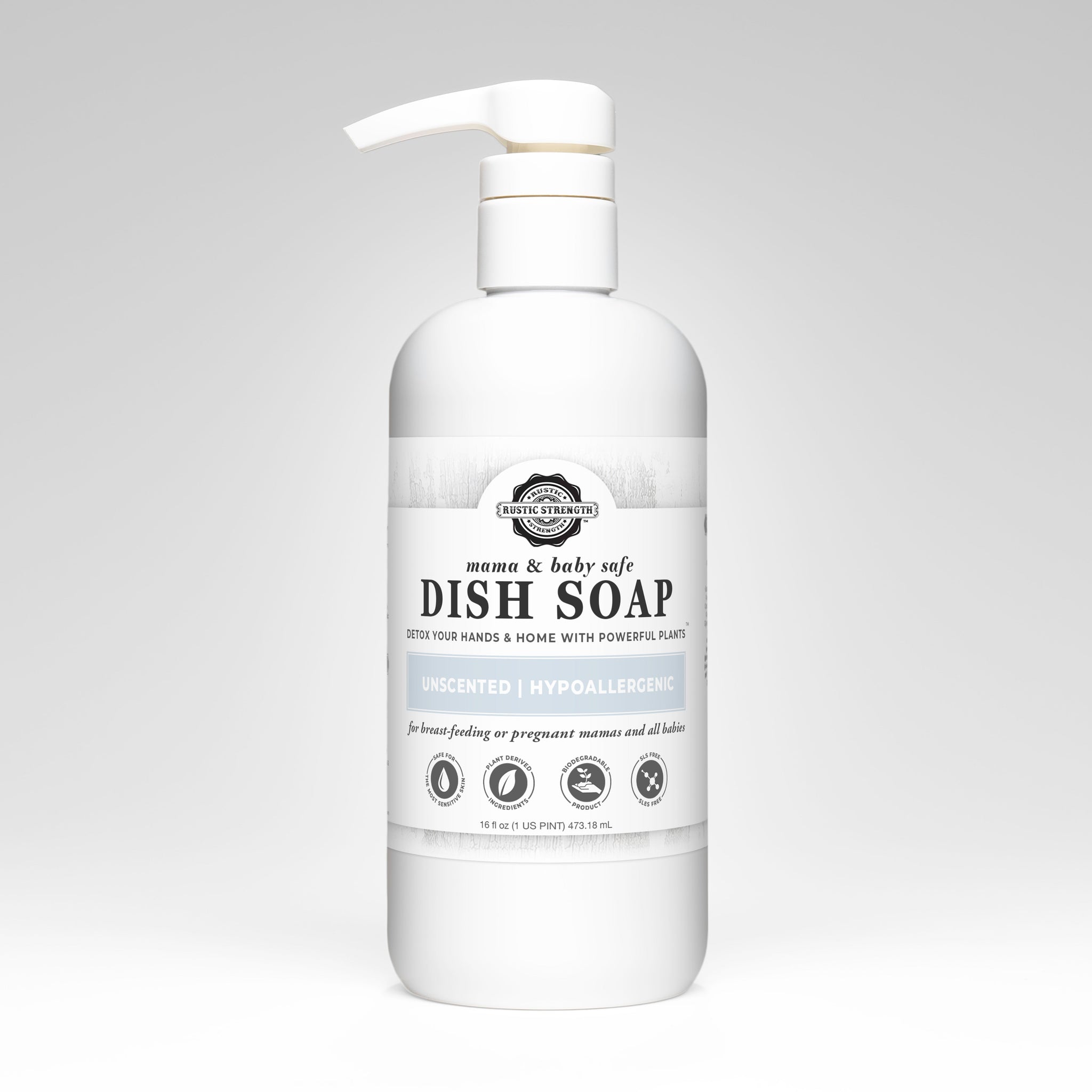 Dish Soap | Mama + Baby Safe - Unscented