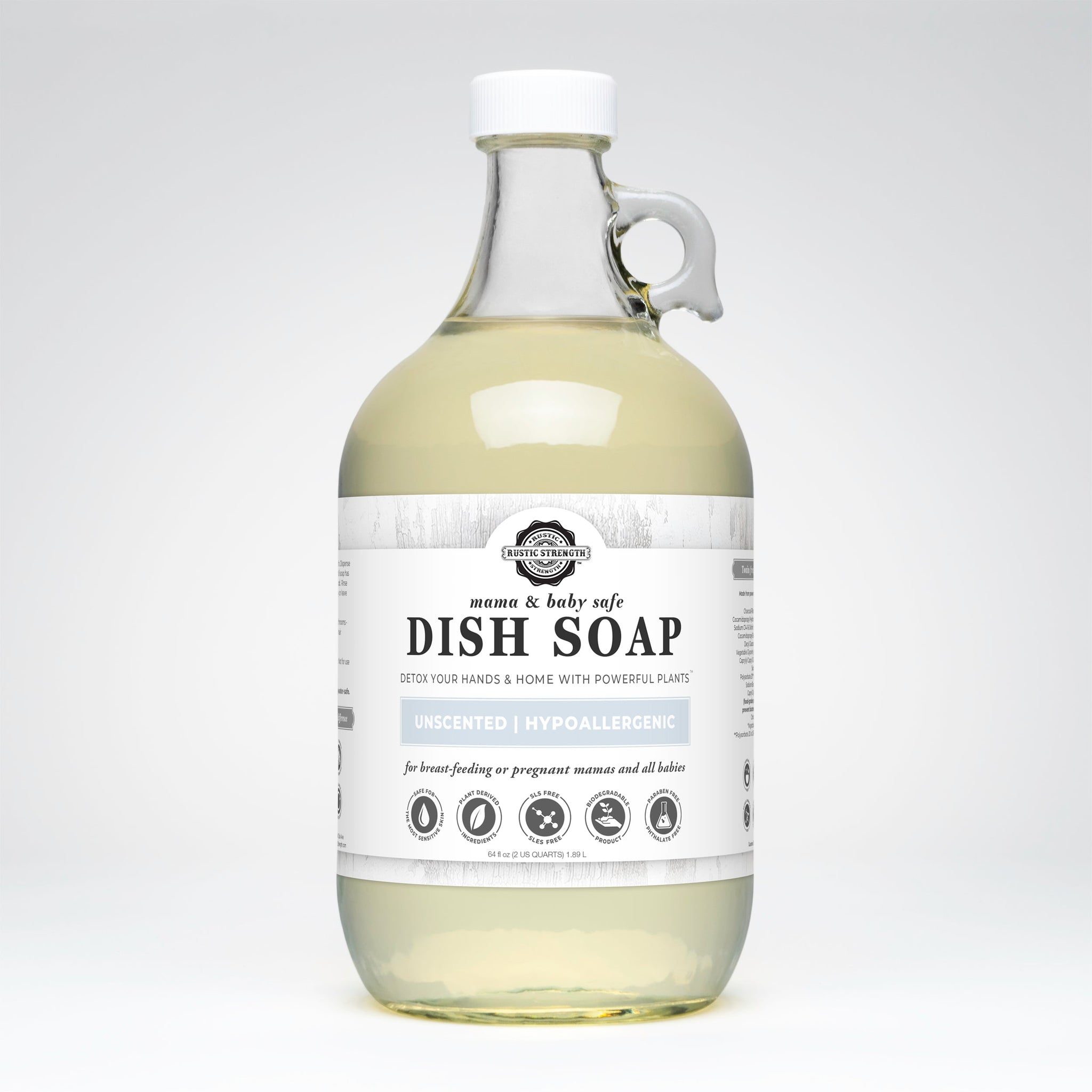 Dish Soap | Mama + Baby Safe - Unscented