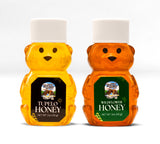 Raw Wildflower Honey Bear