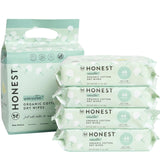 Organic Cotton Dry Wipes, 192 Count (4 Packs of 48)