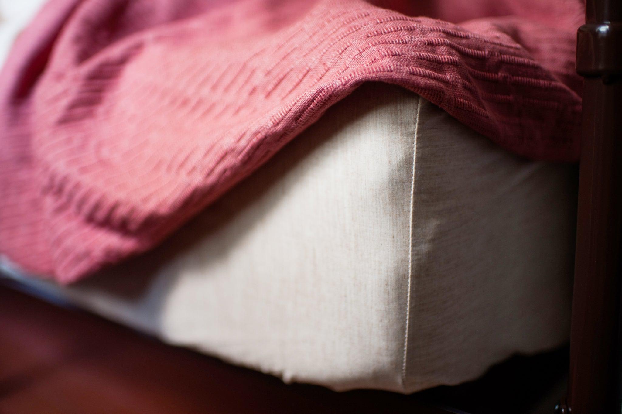 Natural Colored Cotton Bed Sheet Set