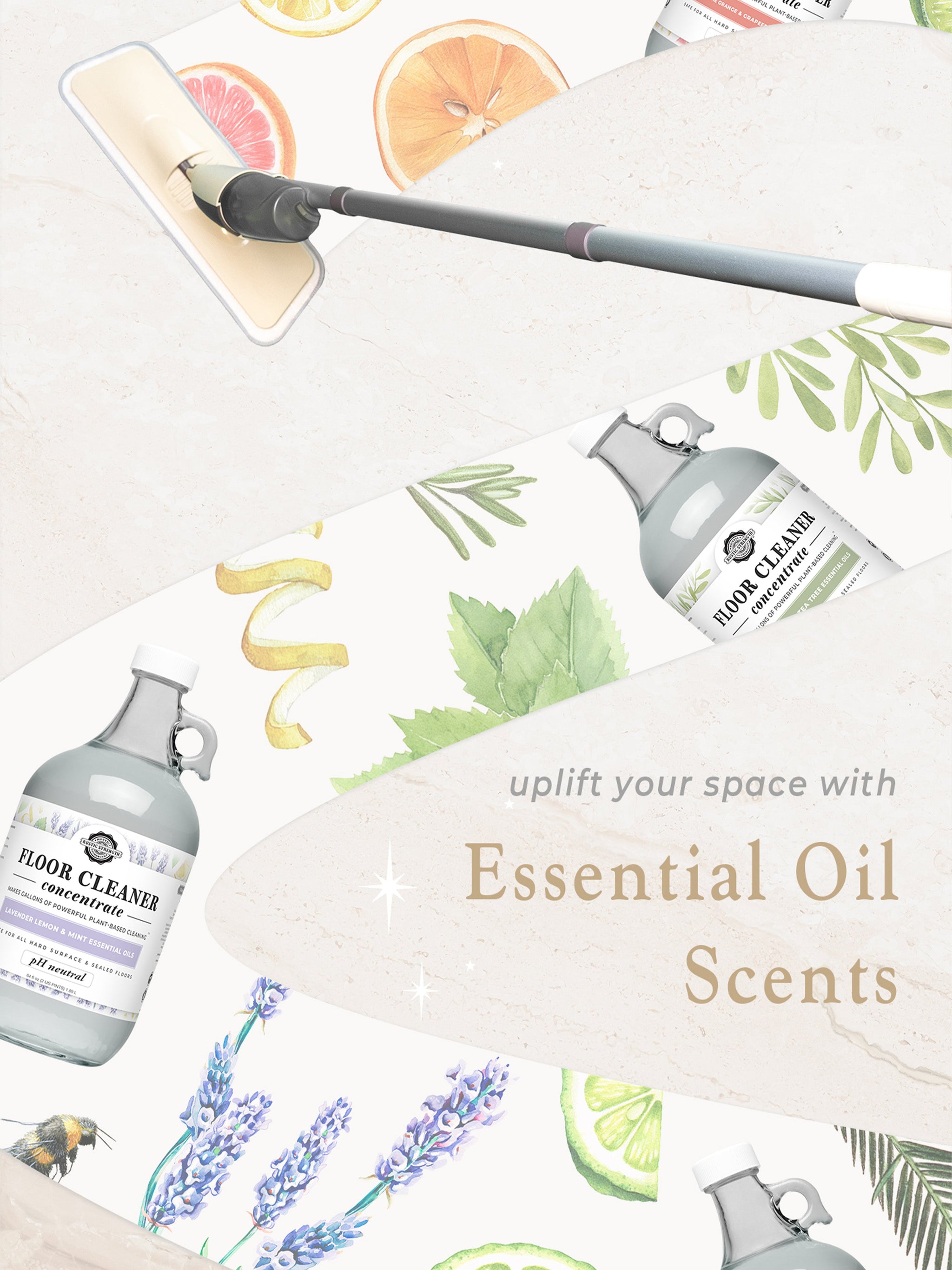 Floor Cleaner Concentrate | Bergamot & Cypress