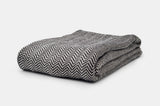 Chevron Pattern Soft Wool Throw Blanket