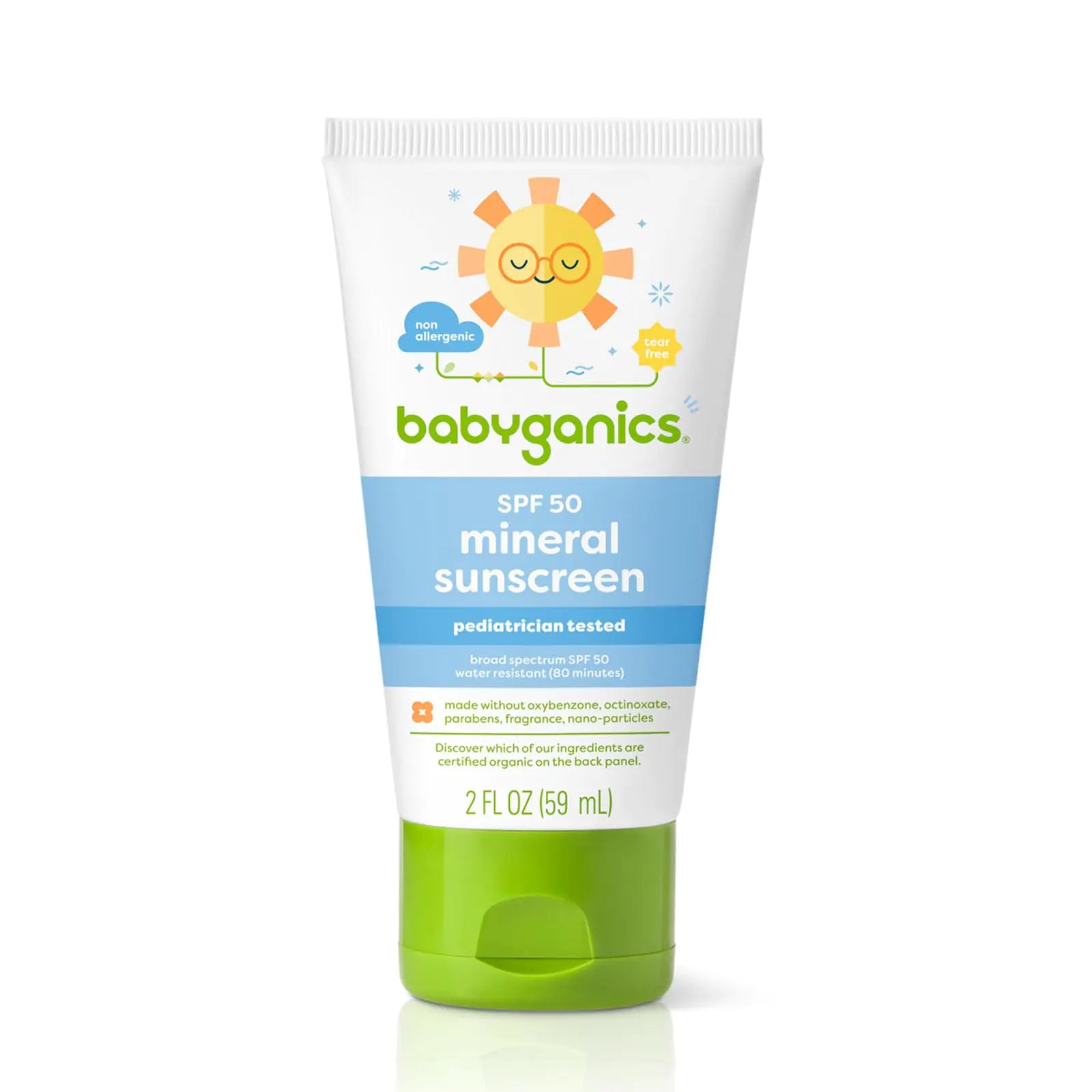 SPF 50 Baby Mineral Sunscreen, 2 oz