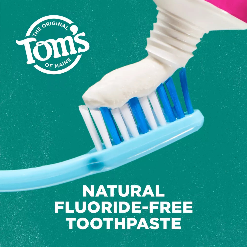 Fluoride-Free Antiplaque & Whitening Peppermint Natural Toothpaste