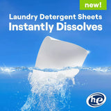 Free & Clear Laundry Detergent Sheets, 32 sheets, Up to 64 loads