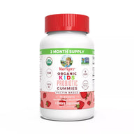 Organic Kids Strawberry Probiotic Gummies, 60 Servings