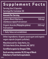 Black Elderberry, 30 Servings
