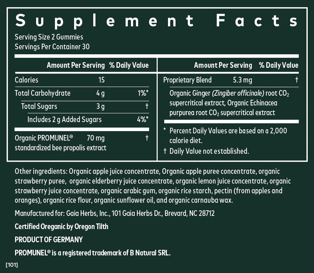 Immune Rapid Defense Gummies, 10-30 Servings