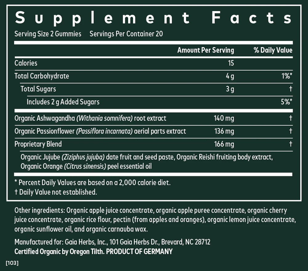 Sleep Gummies, 20 Servings