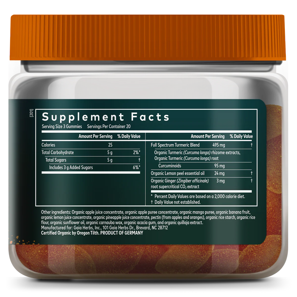 Turmeric Supreme Extra Strength Gummies, 20 Servings
