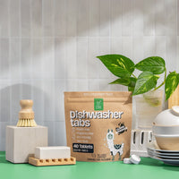 Dishwashing Starter Kit with Tablets and Soap Bar