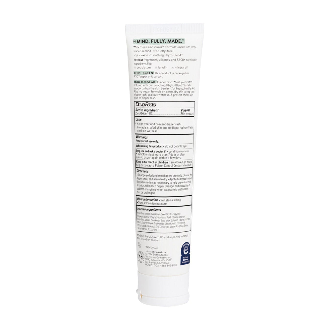 Sensitive Diaper Rash Cream