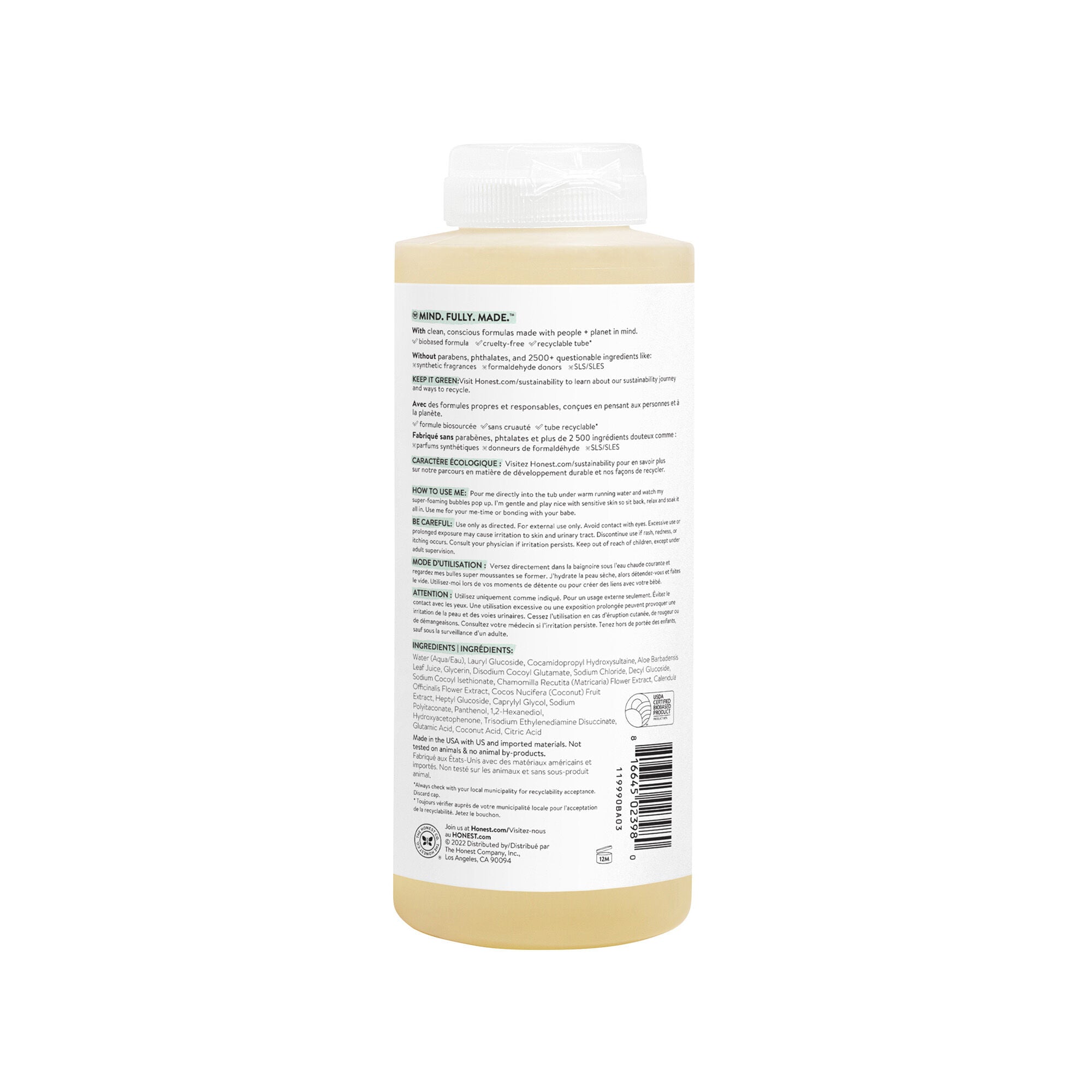 Sensitive Fragrance-Free Bubble Bath