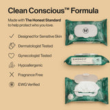 Flushable Fragrance-Free Wipes, Tropical Leaves, 336ct (8 Packs of 42)