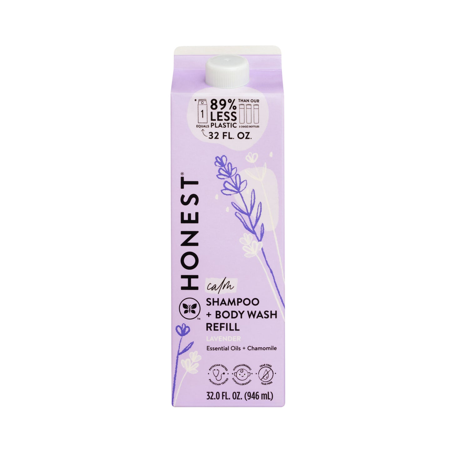 Calm Lavender 2-in-1 Shampoo + Body Wash Refill