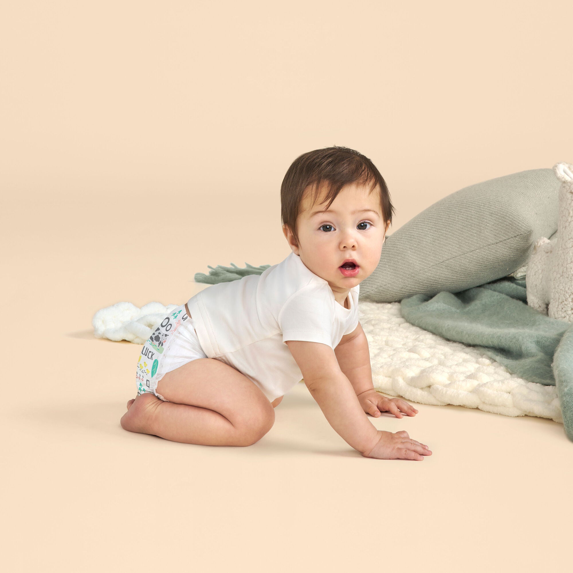 Clean Conscious Diapers, Size 1 (8-14 lbs), 80ct