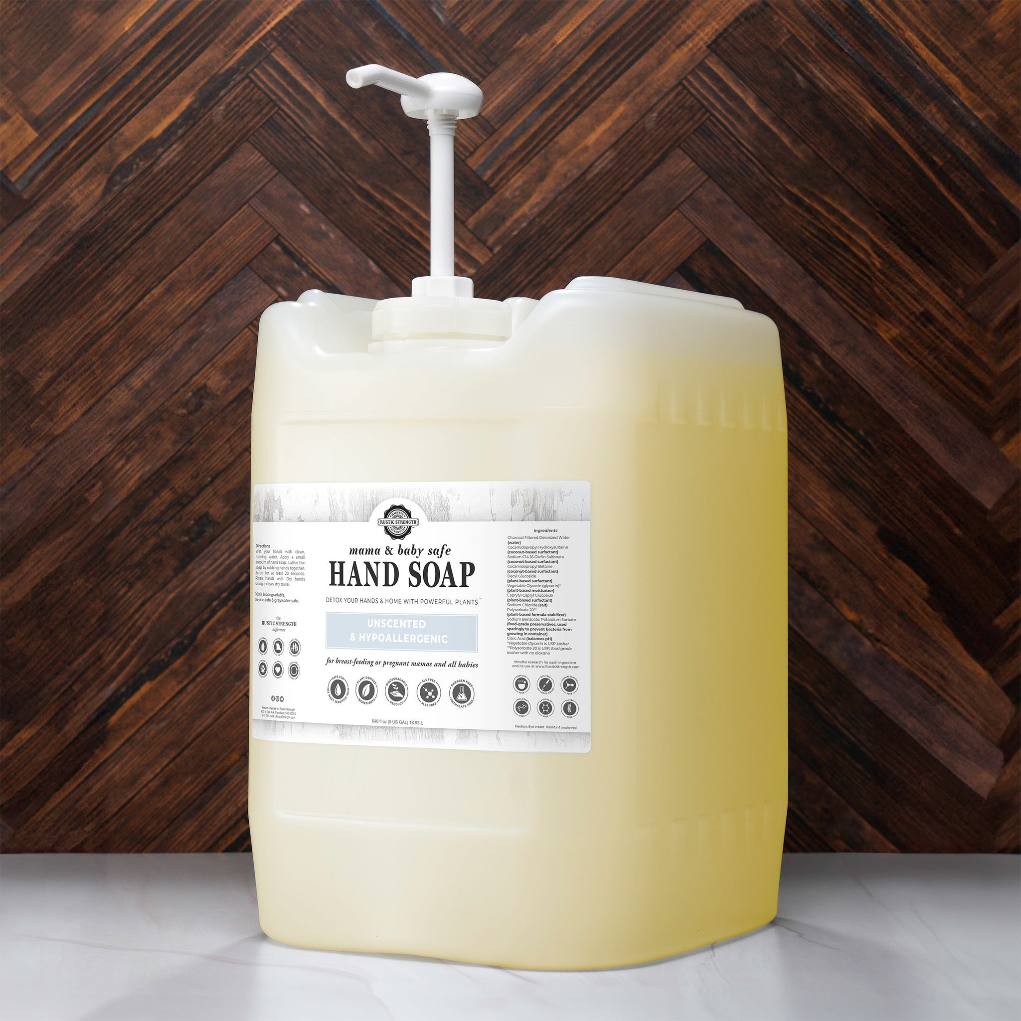 Hand Soap | Mama + Baby Safe - Unscented