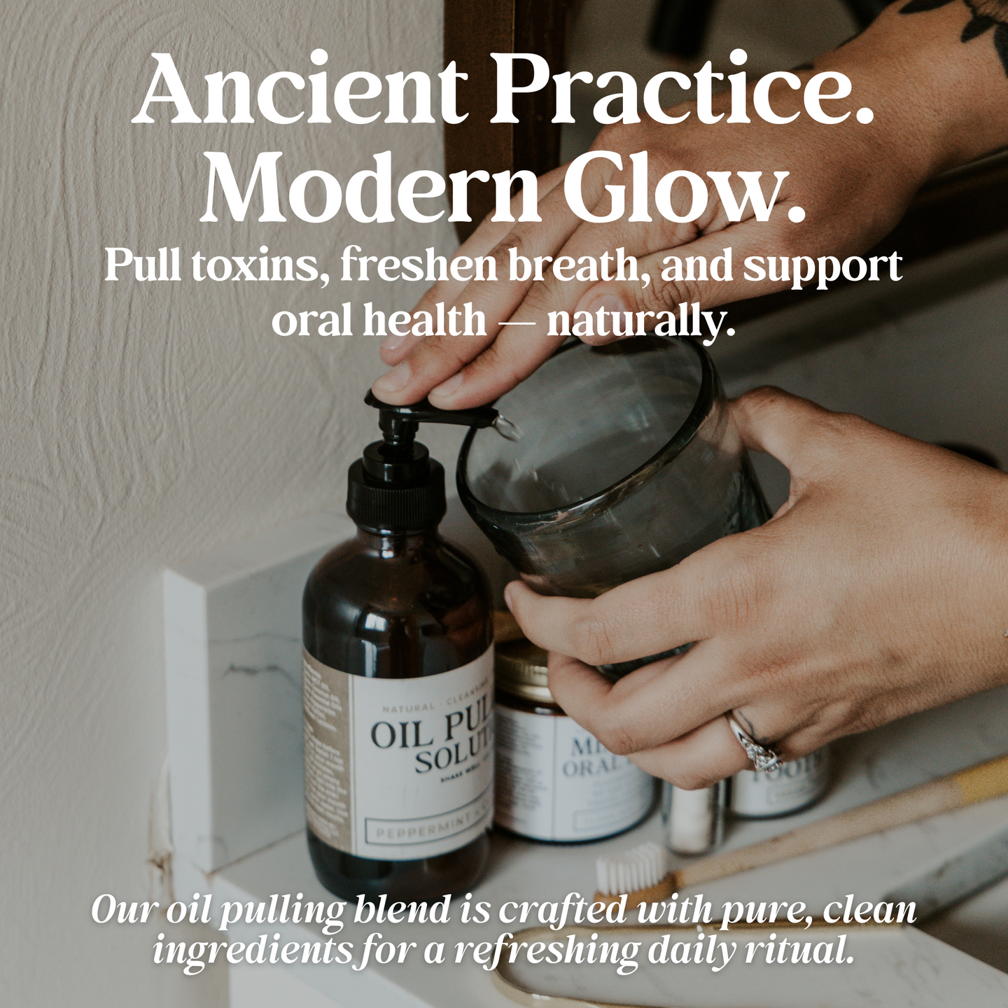 Oil Pulling Solution