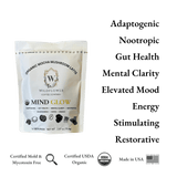 Mind Glow Organic Mushroom Coffee