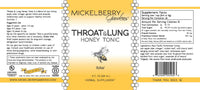Throat and Lung Honey Tonic