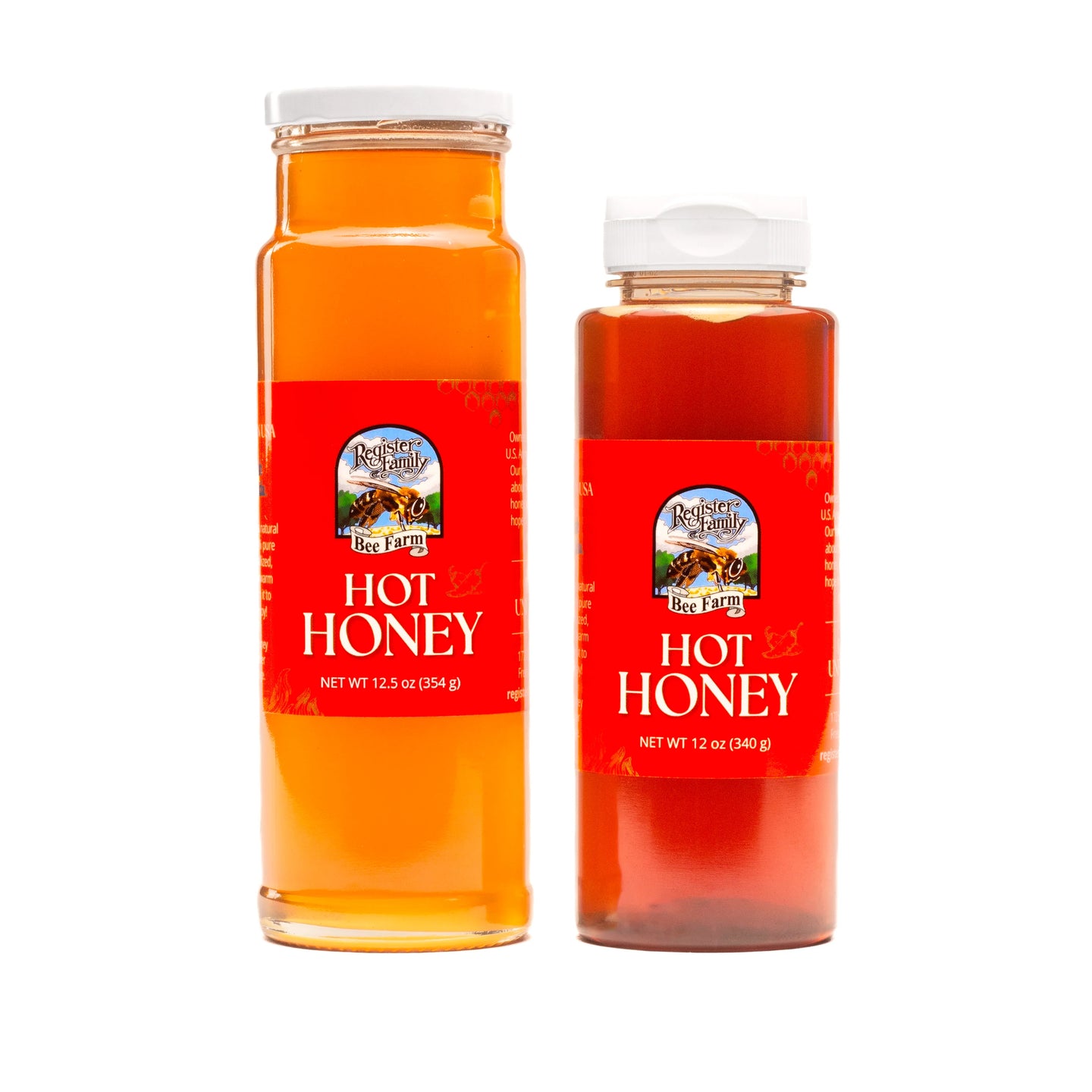 Raw Hot Wildflower Honey