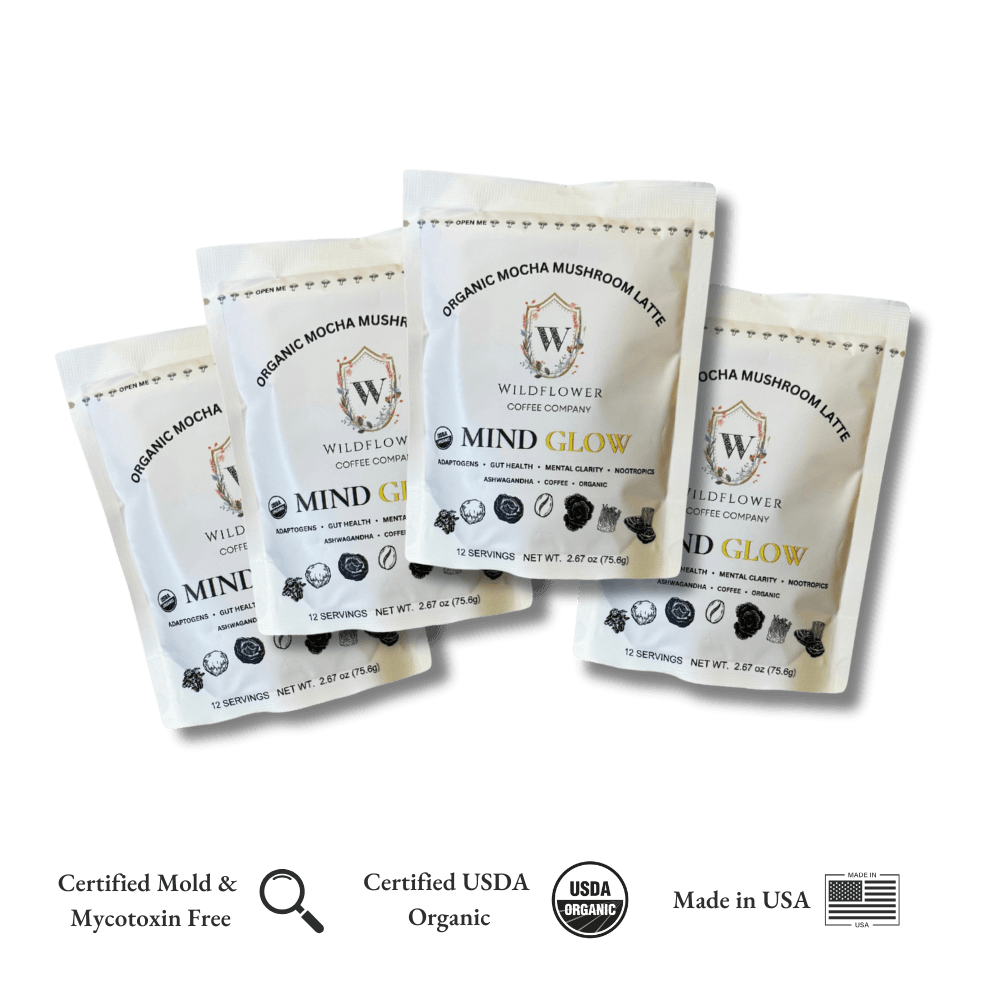 Mind Glow Organic Mushroom Coffee