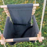 Premium Outdoor High Back Swing – Slate