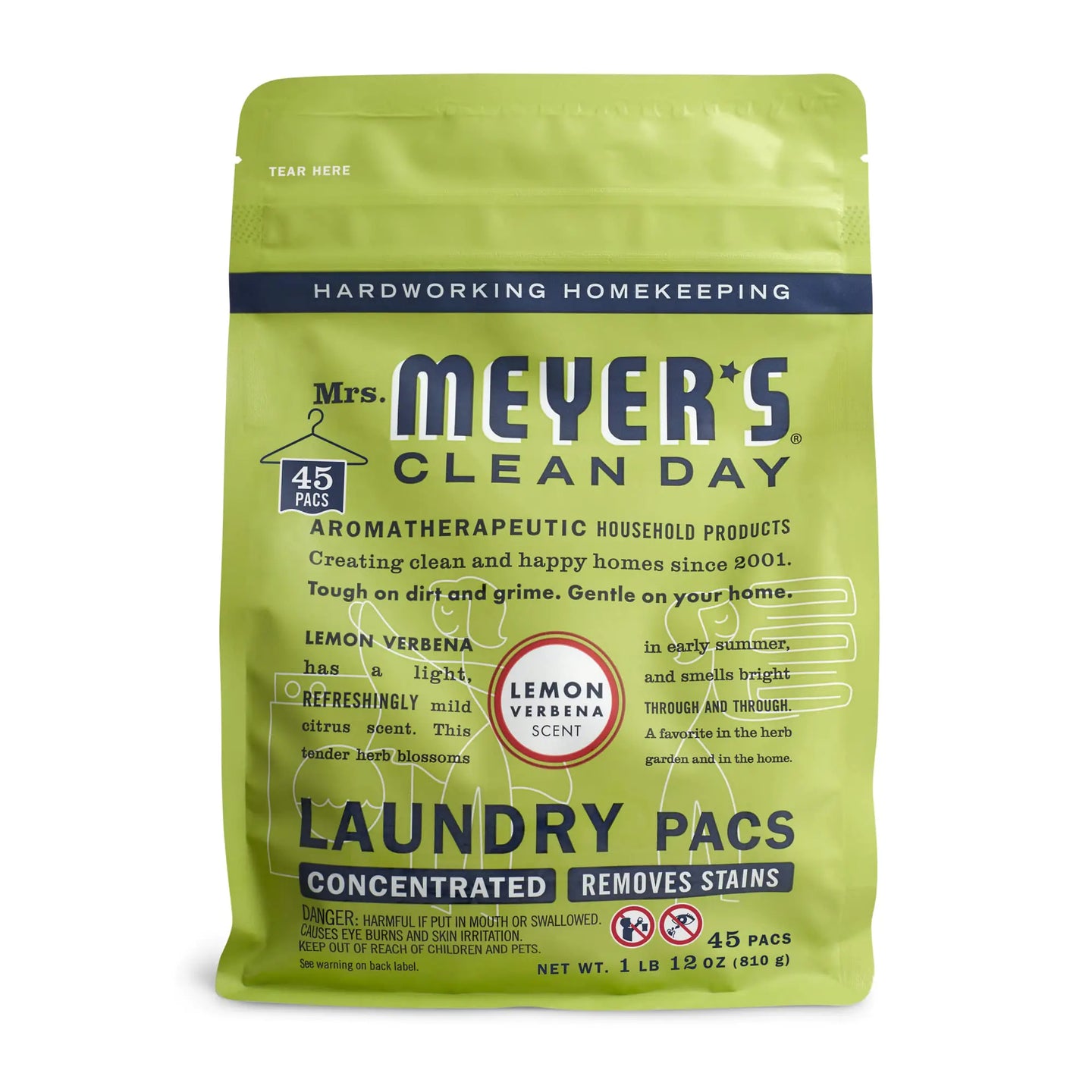 Lemon Verbena Laundry Detergent Pods