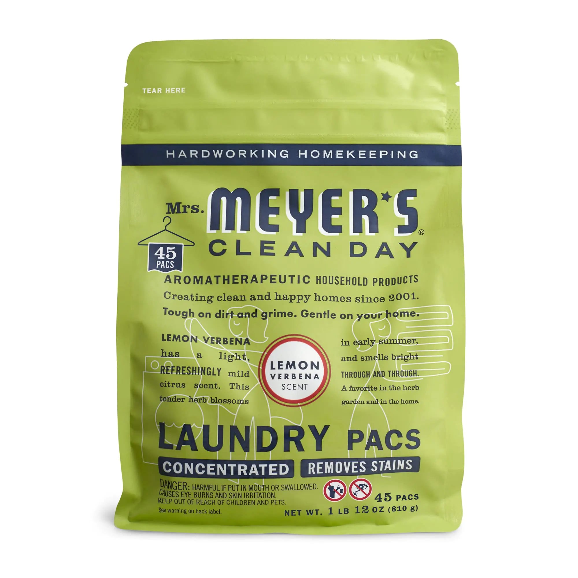 Lemon Verbena Laundry Detergent Pods